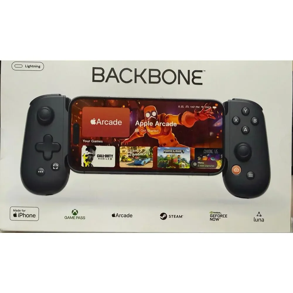 NEW Backbone One iPhone Controller Lightning | Mobile Gaming X Box Apple Arcade
